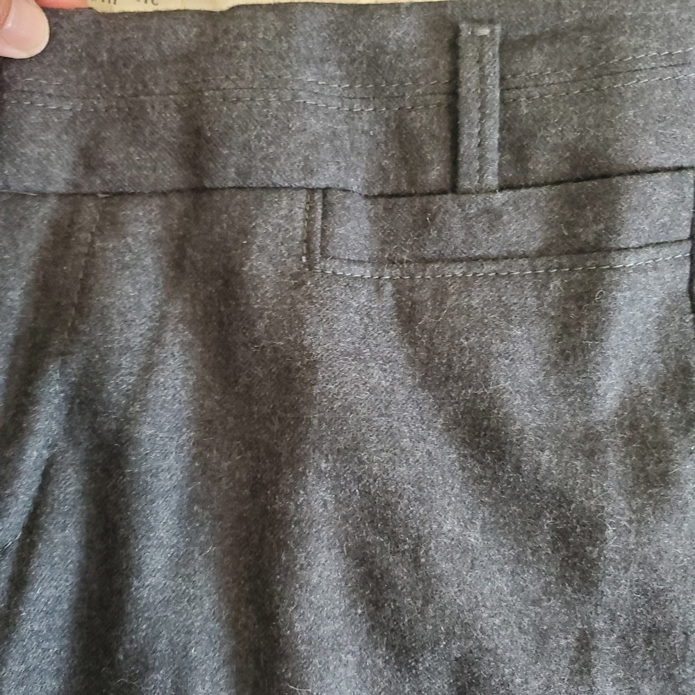 Banana Republic Jackson Fit Gray Wool Blend Dress Pants Petite 4P 681027-01 - Picture 13 of 13